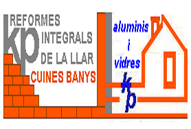 Reformas Integrales de la Llar KP. Aluminis i Vidres KP logo